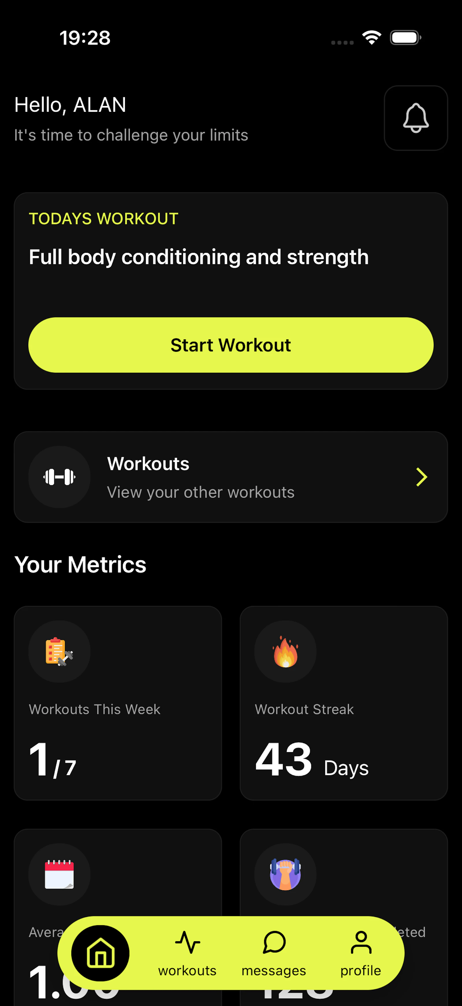 ALAN — AI Fitness Trainer screenshot 2