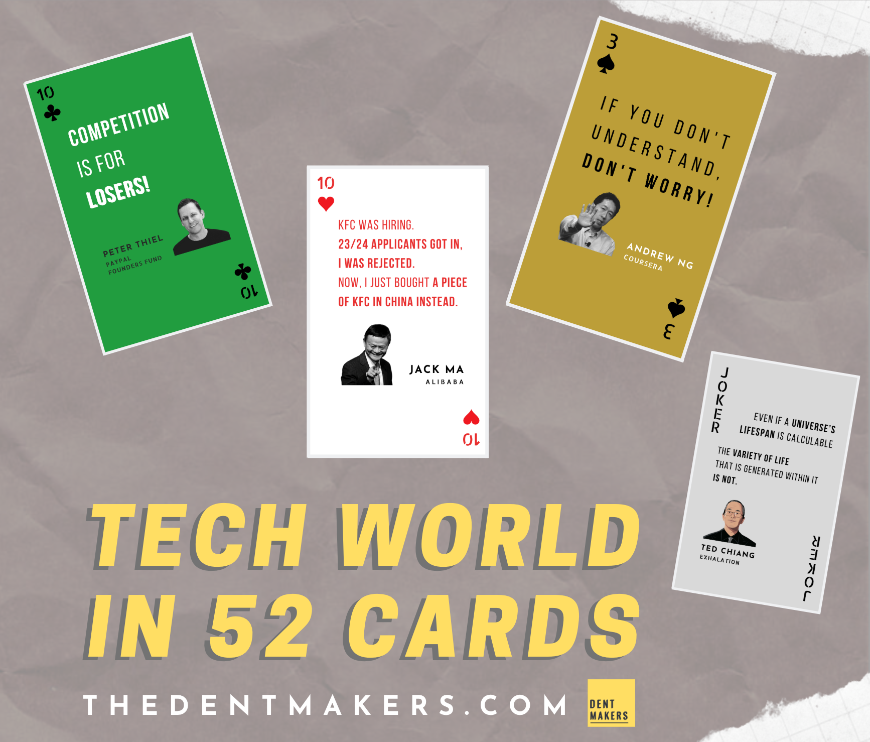 The Dentmakers | Tech World in 52 Cards