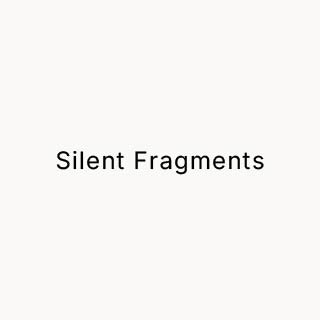 Silent Fragments - Product Hunt launch logo and brand identity