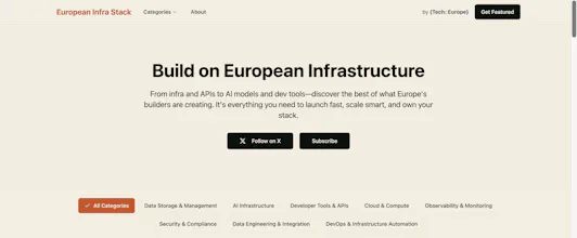 The European Infra Stack gallery image