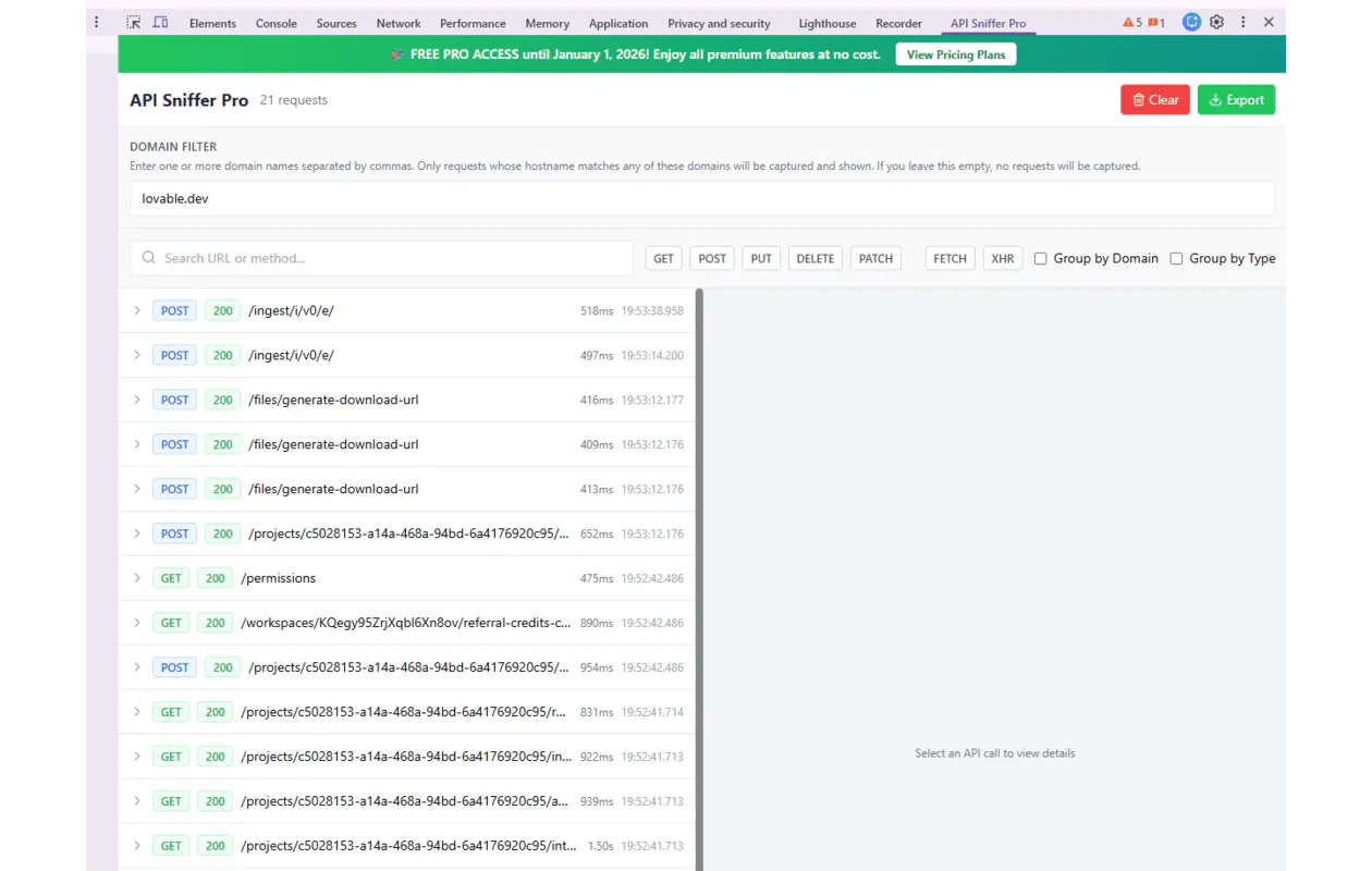 API Sniffer Pro gallery image