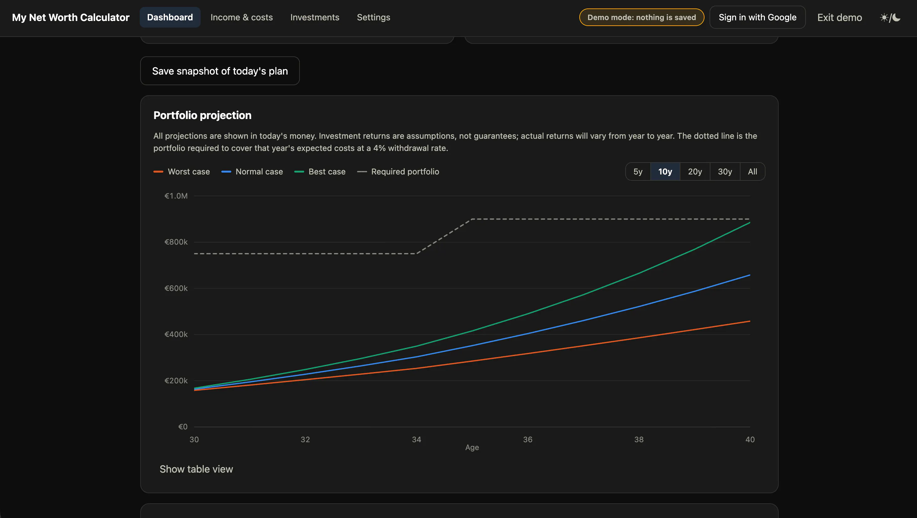 My Net Worth Calculator gallery image