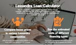 Lessandra Loan Calculator image