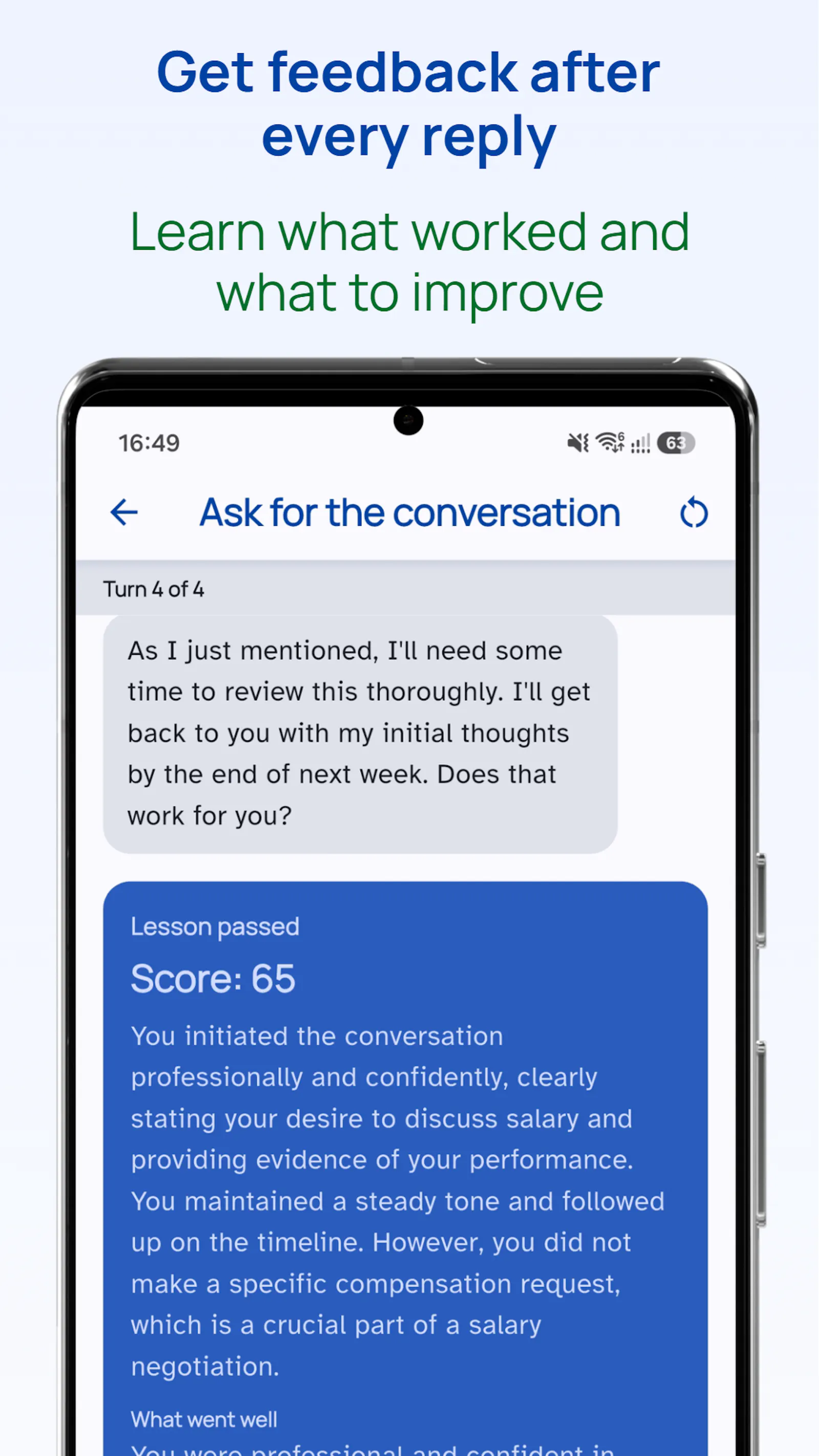 Talkasu: Rehearse Hard Talks screenshot 2