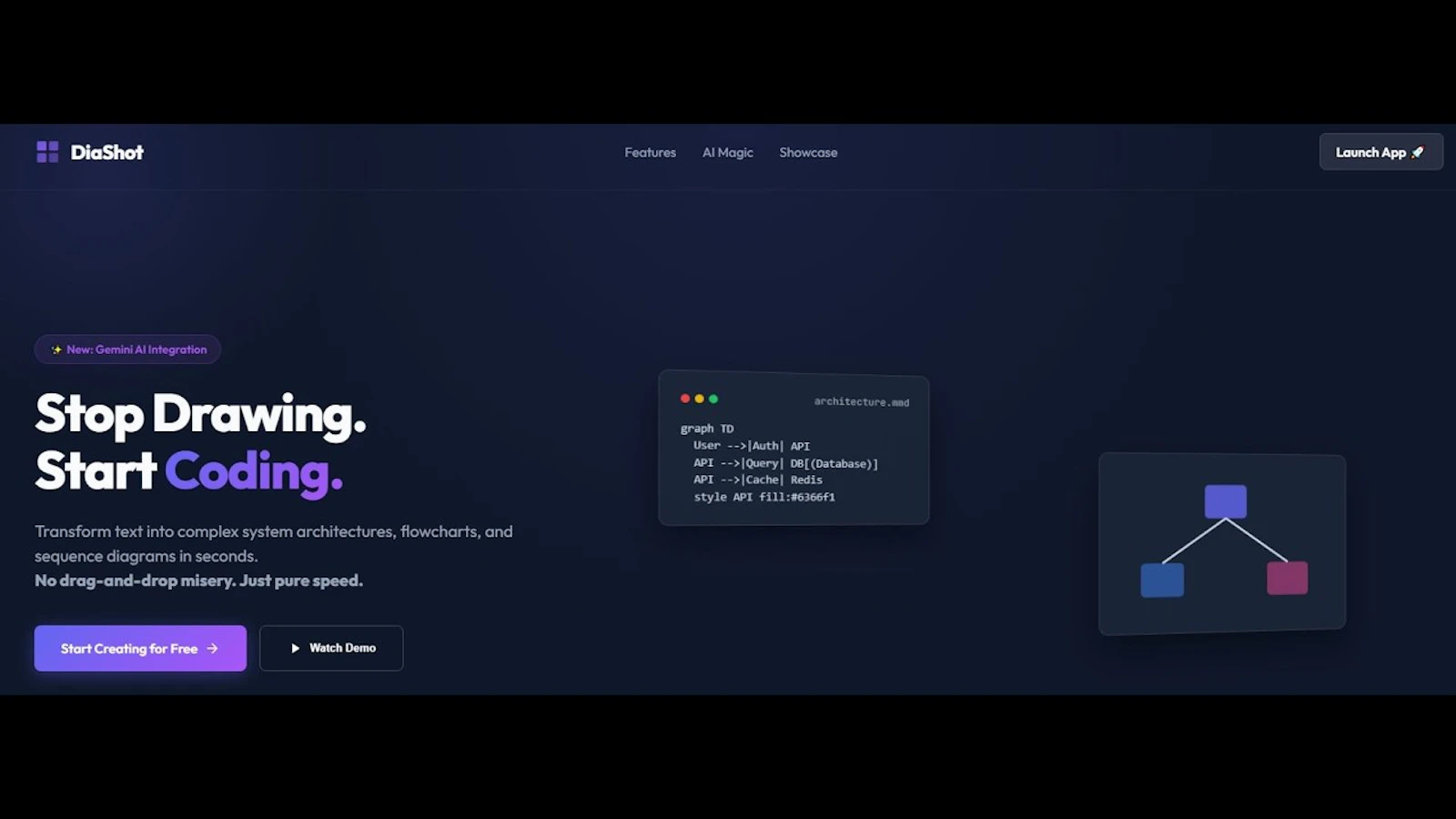 DiaShot screenshot 1 (video preview)