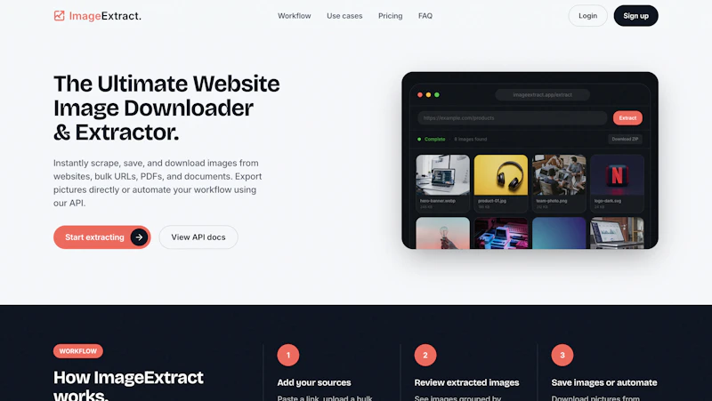 ImageExtract screenshot 1