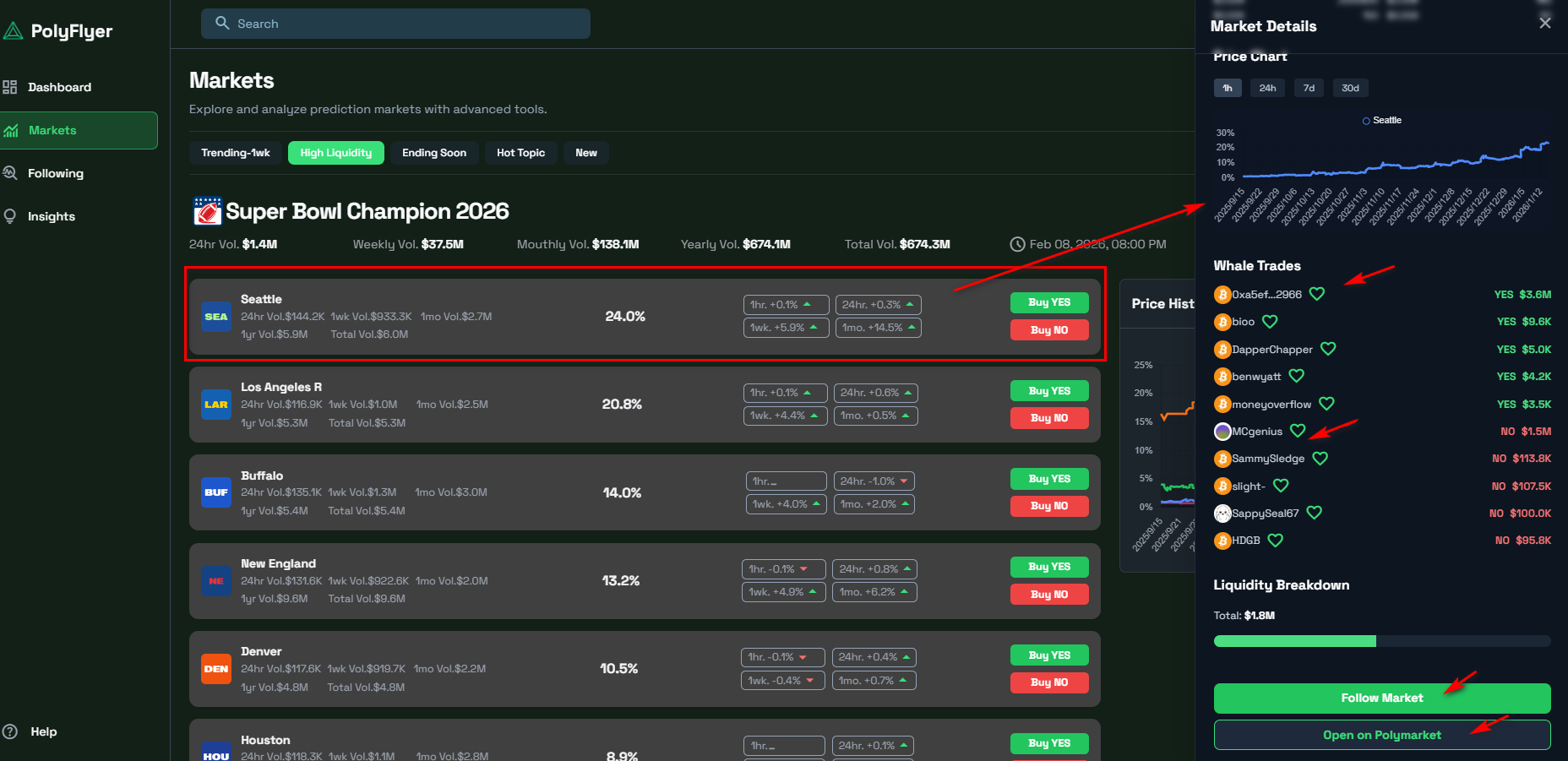 PolyFlyer - Screenshot 4 showing product features and functionality