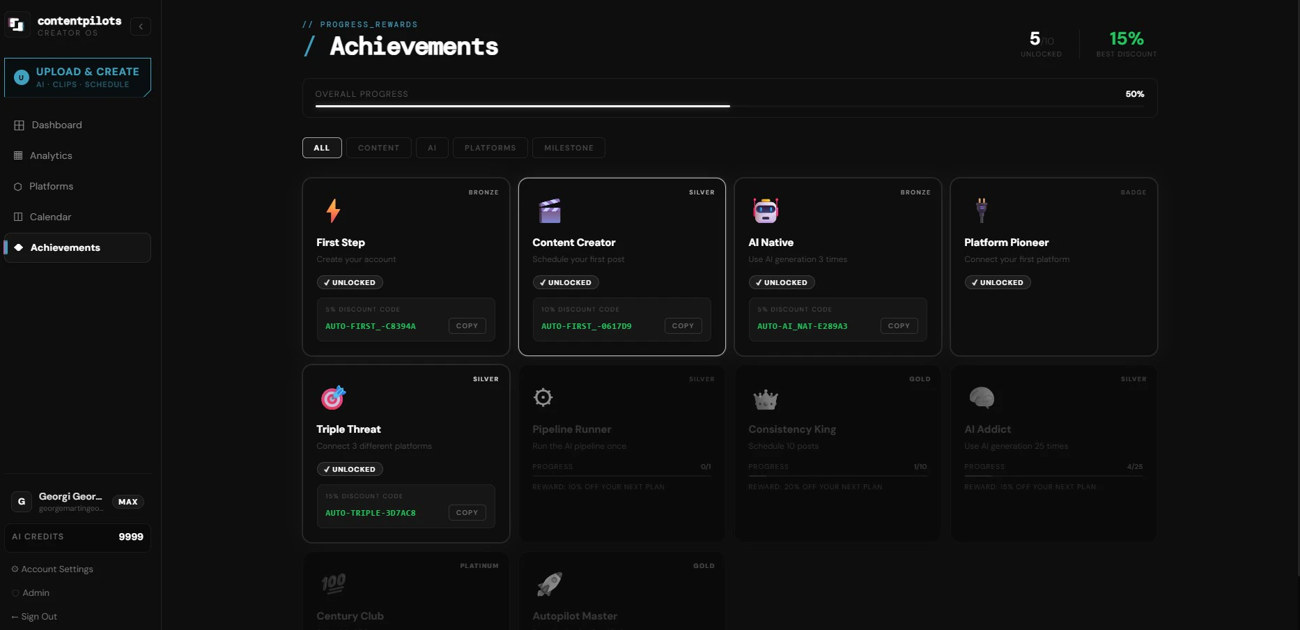 ContentPilots screenshot 1