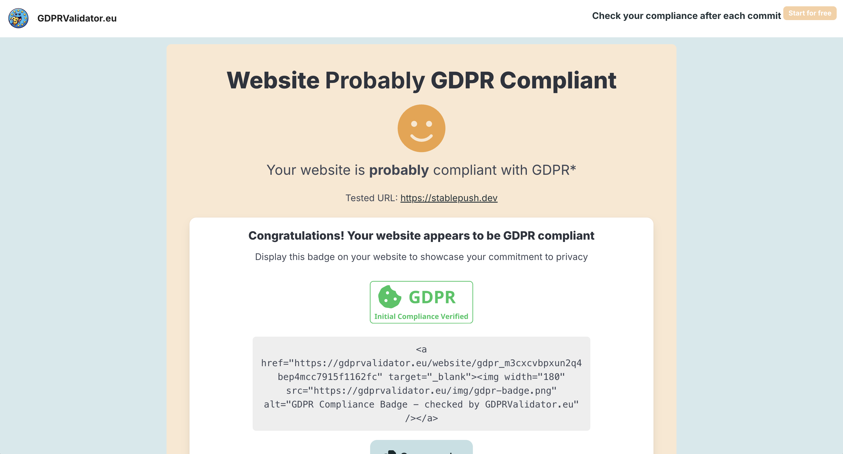 GDPRValidator.eu media 3