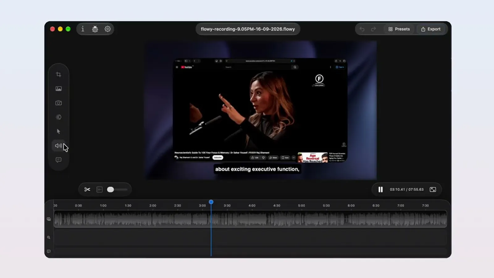 flowy 2.0 screenshot 1 (video preview)