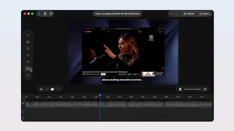 flowy 2.0 screenshot 1 (video preview)