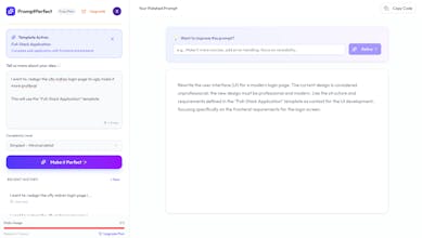 PromptPerfect gallery image