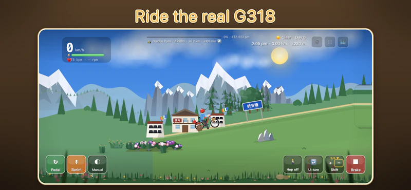 Cycling 318 screenshot 2