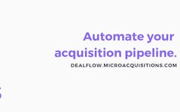 Dealflow by Micro Acquisitions media 1