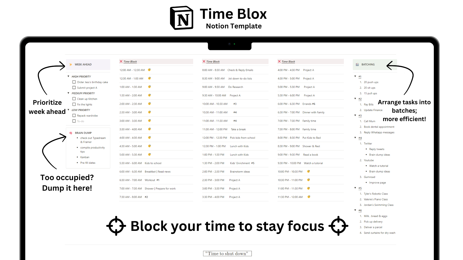 وسائط Time Blox - تقنية يستخدمها Elon Musk - السيطرة على إنتاجيتك باستراتيجية قوية! 3