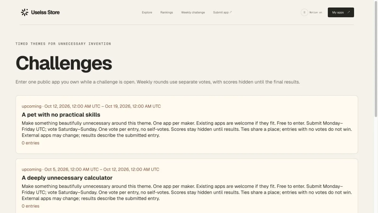 Uselss Store screenshot 3