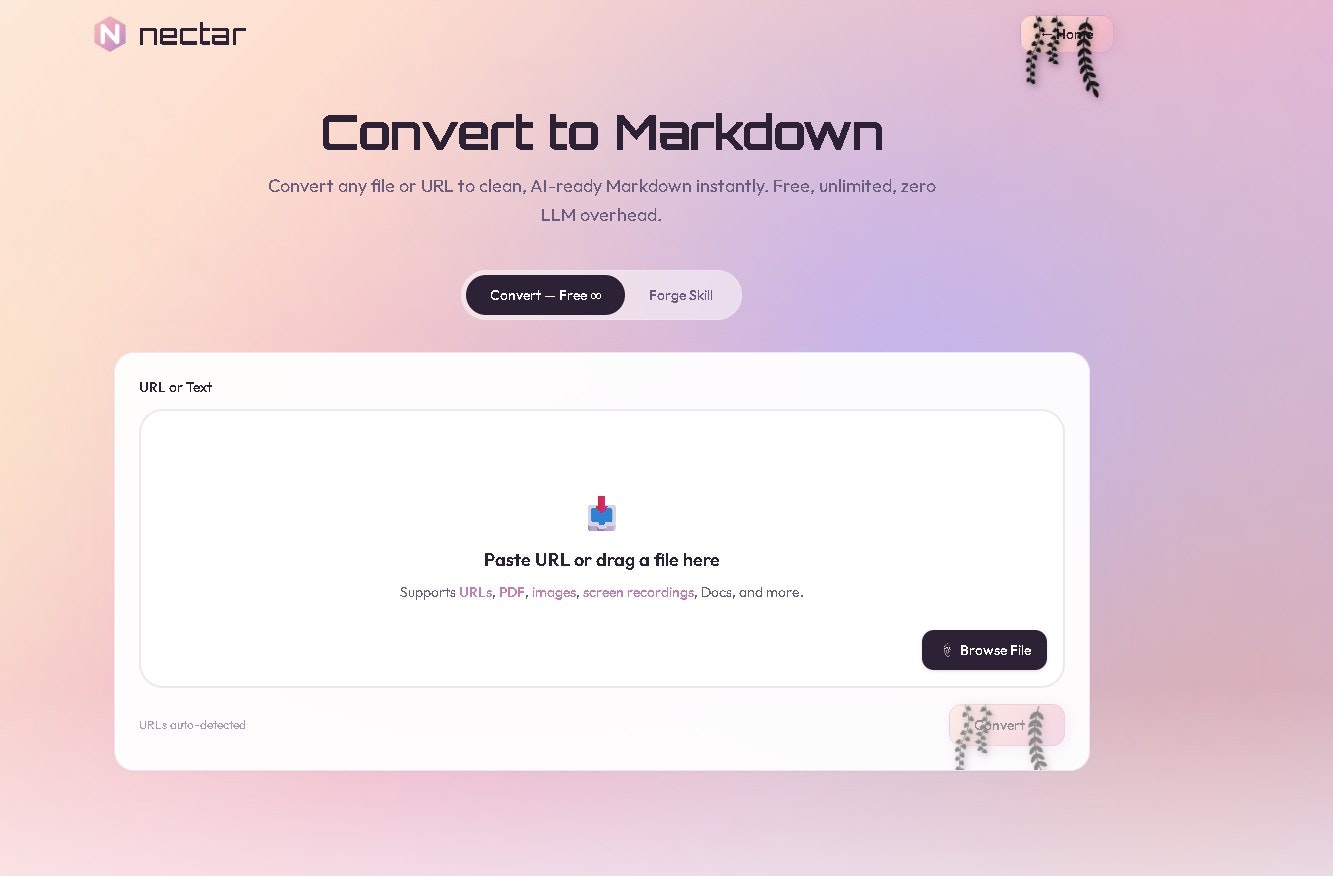 Nectar - Screenshot 2 showing product features and functionality
