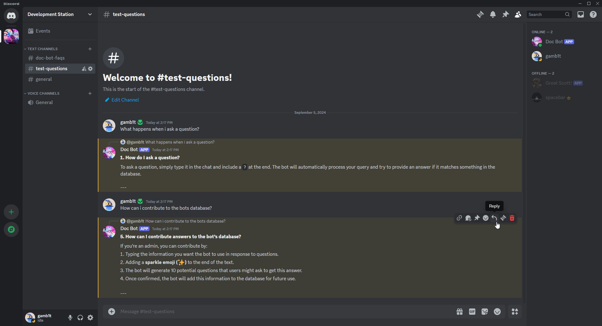 Sparklebits Discord Bot Medien 1