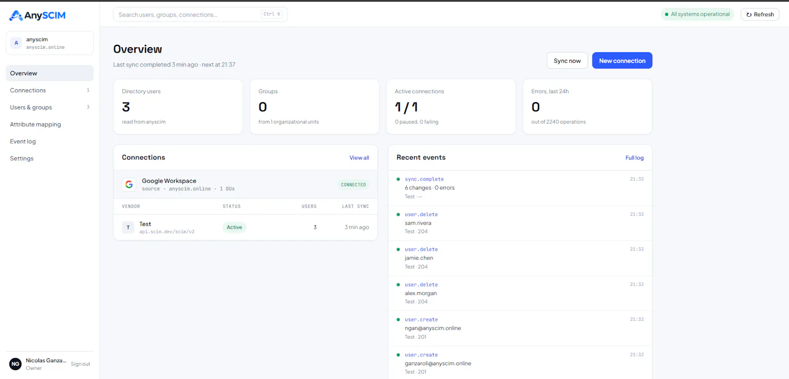 anyscim.com screenshot 1