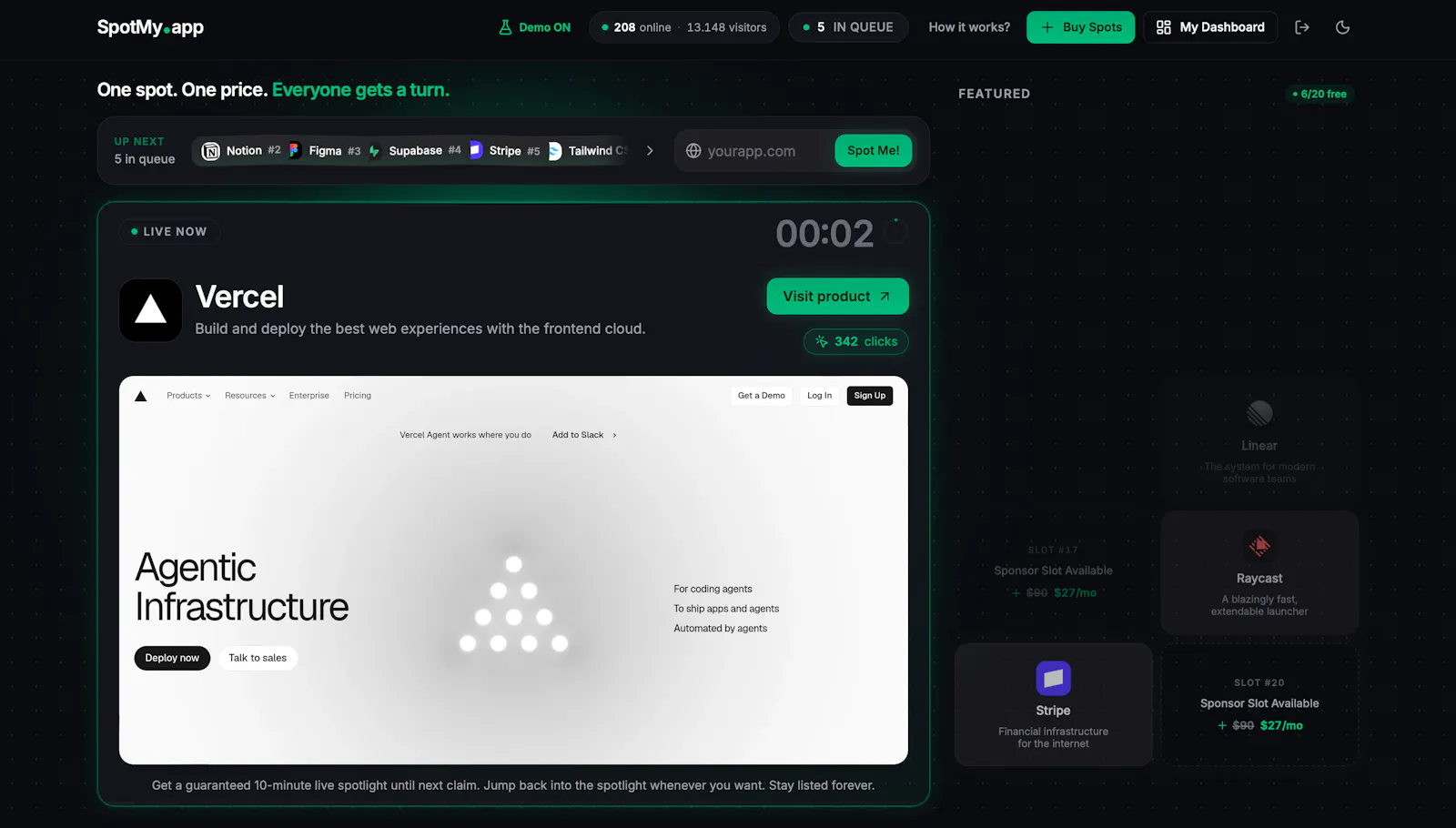 SpotMy.app screenshot 2