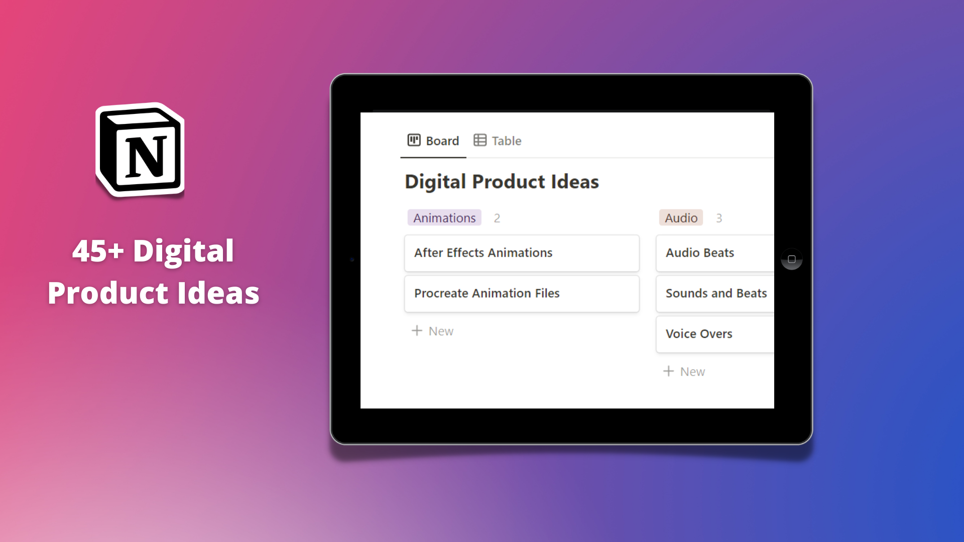 Digital Entrepreneur Bundle for Notion gallery image