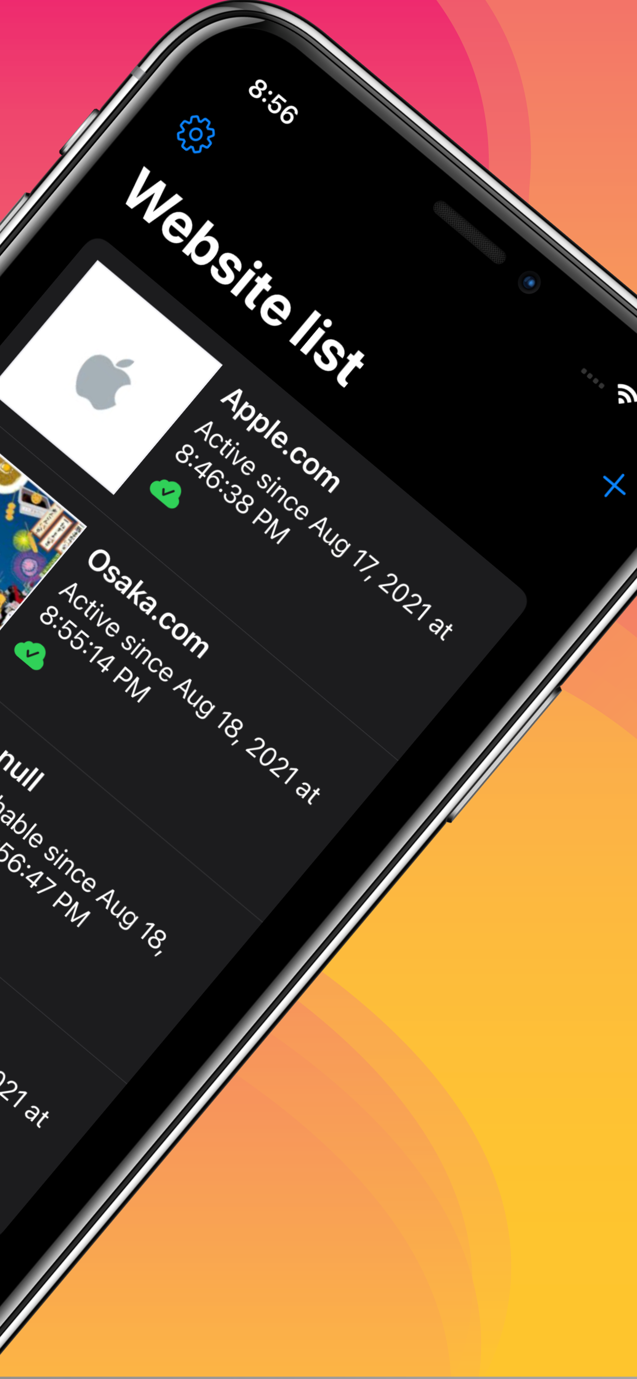 Website Ping Widget | WebMeter gallery image