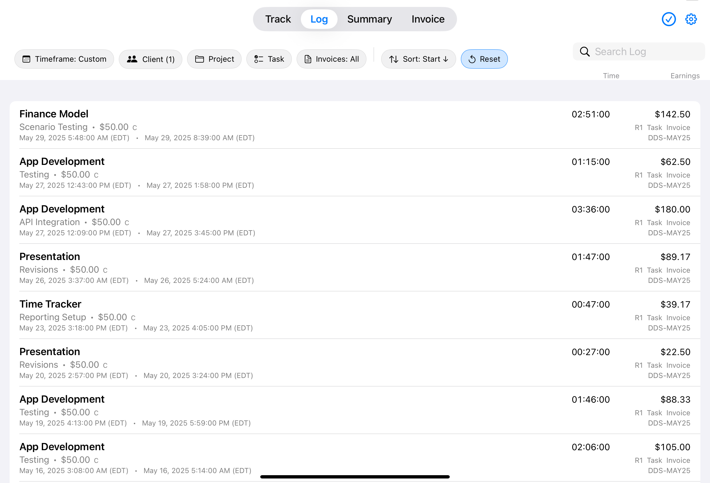 MyTime: Time & Invoice Tracker gallery image