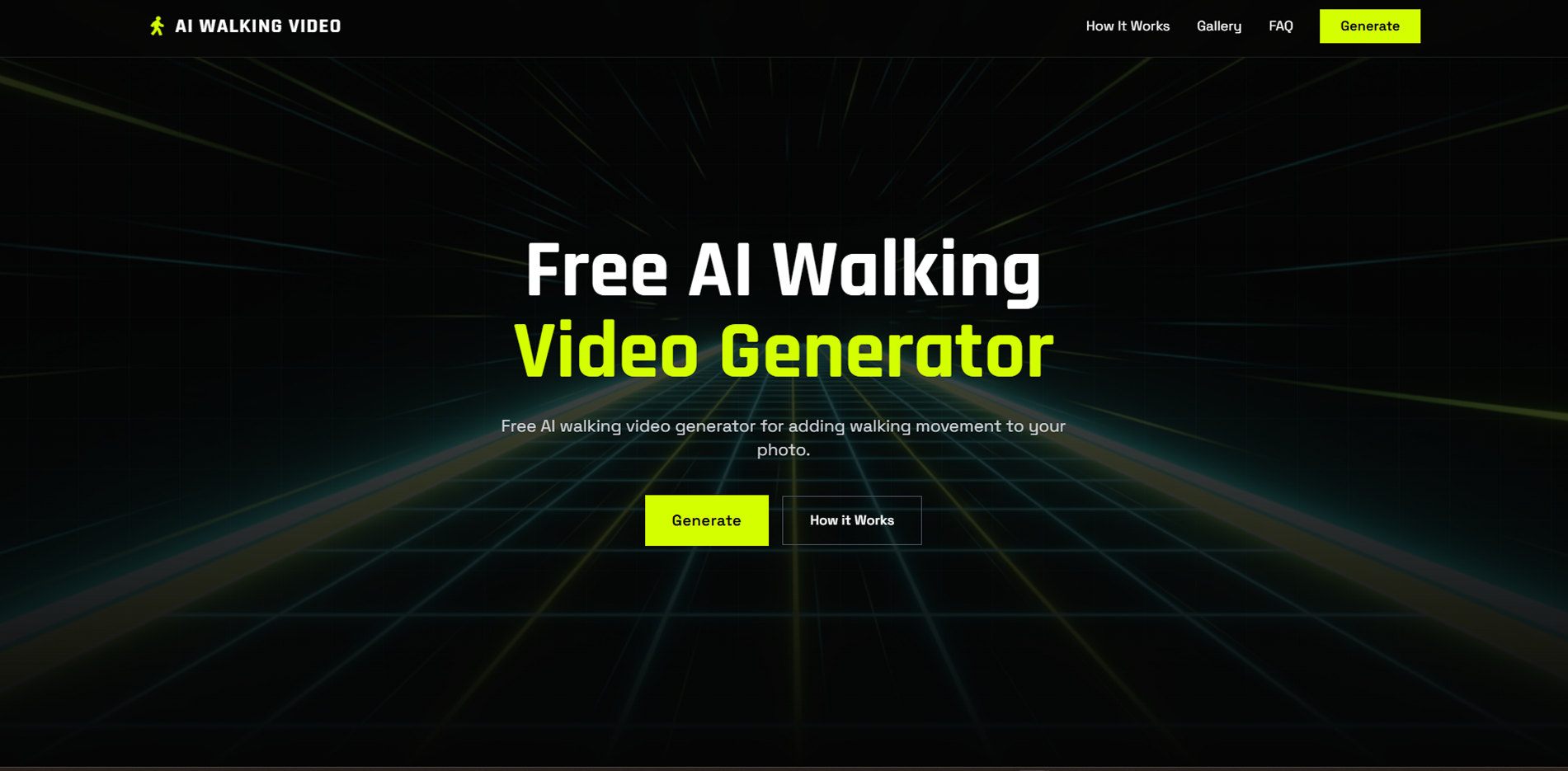 AI Walking Video Generator gallery image