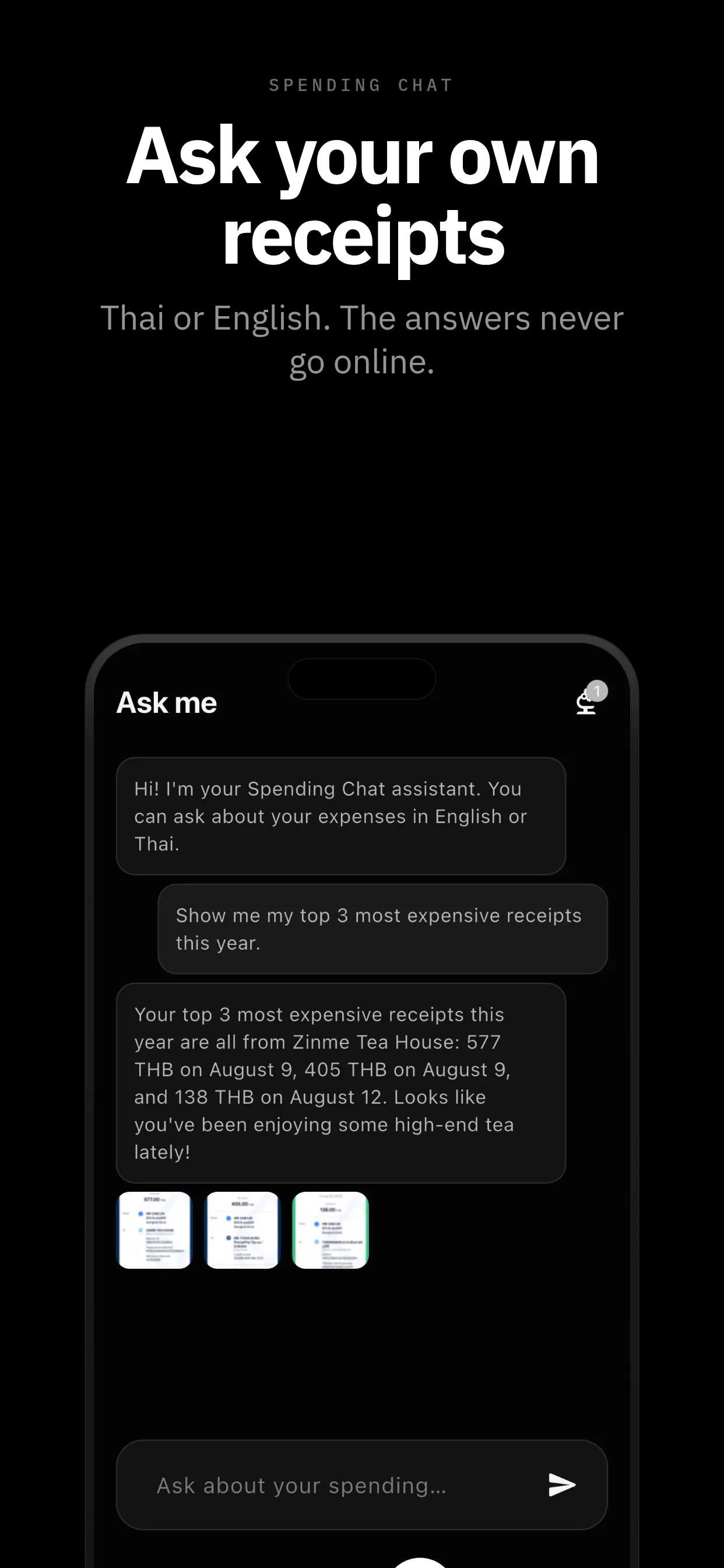 Manee - Receipt & Expense AI gallery image