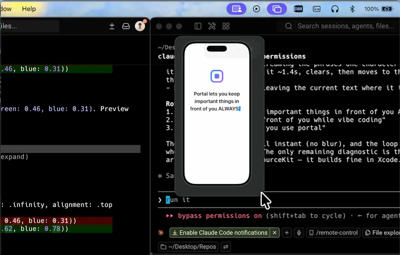 Portal screenshot 2
