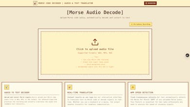 Morse Decoder gallery image