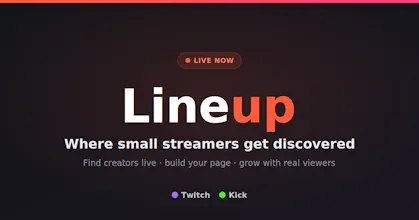 Lineup gallery image