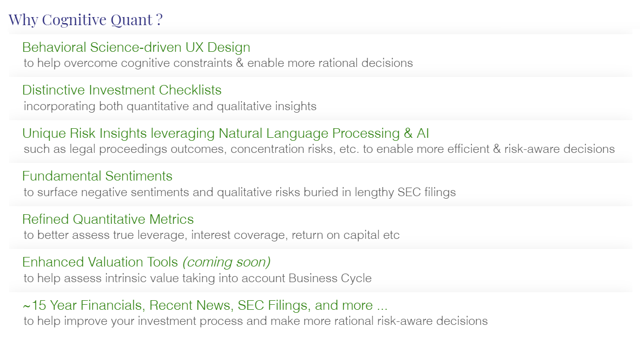 Cognitive Quant gallery image