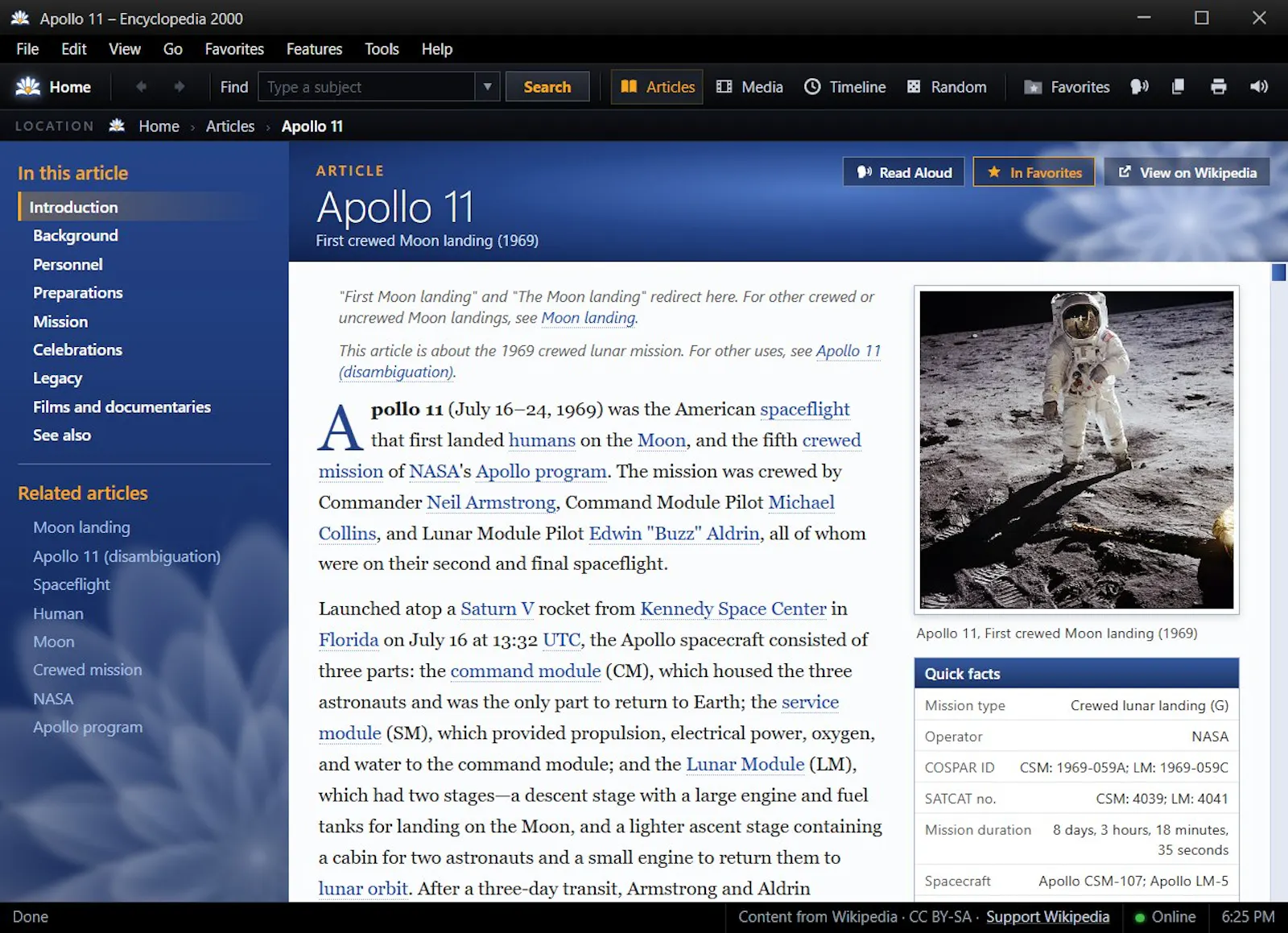 Encyclopedia 2000 screenshot 3