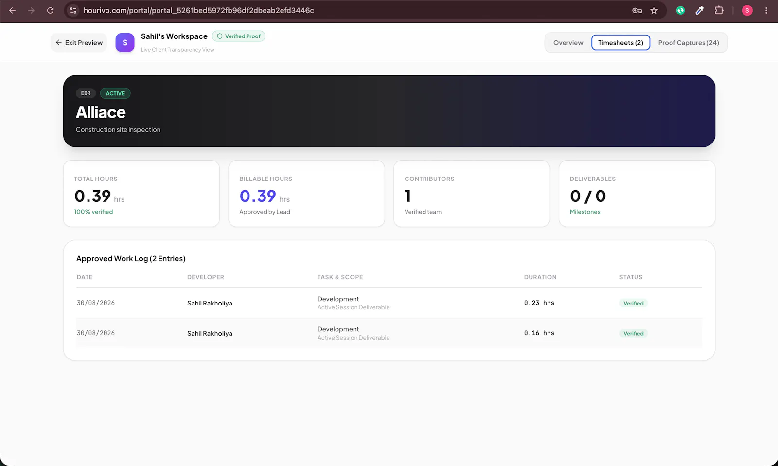 Hourivo screenshot 6