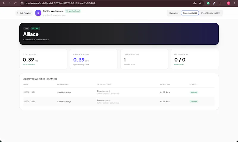Hourivo screenshot 6