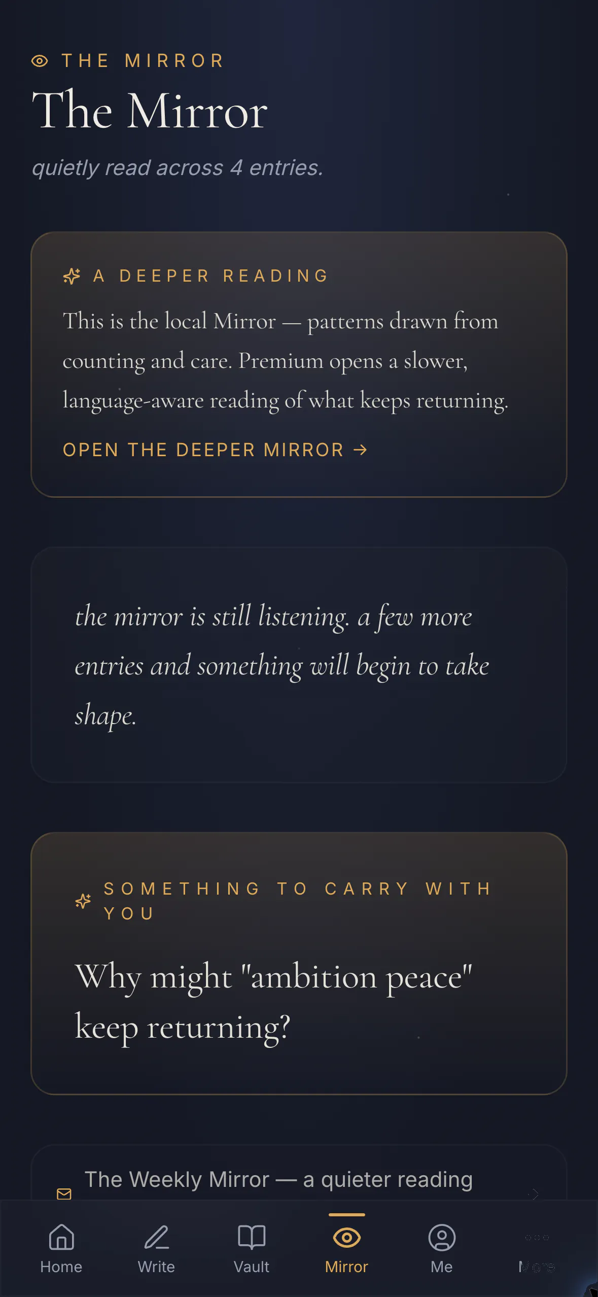 DAWN Vault journal for your inner world gallery image