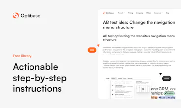 A/B testing ideas library gallery image