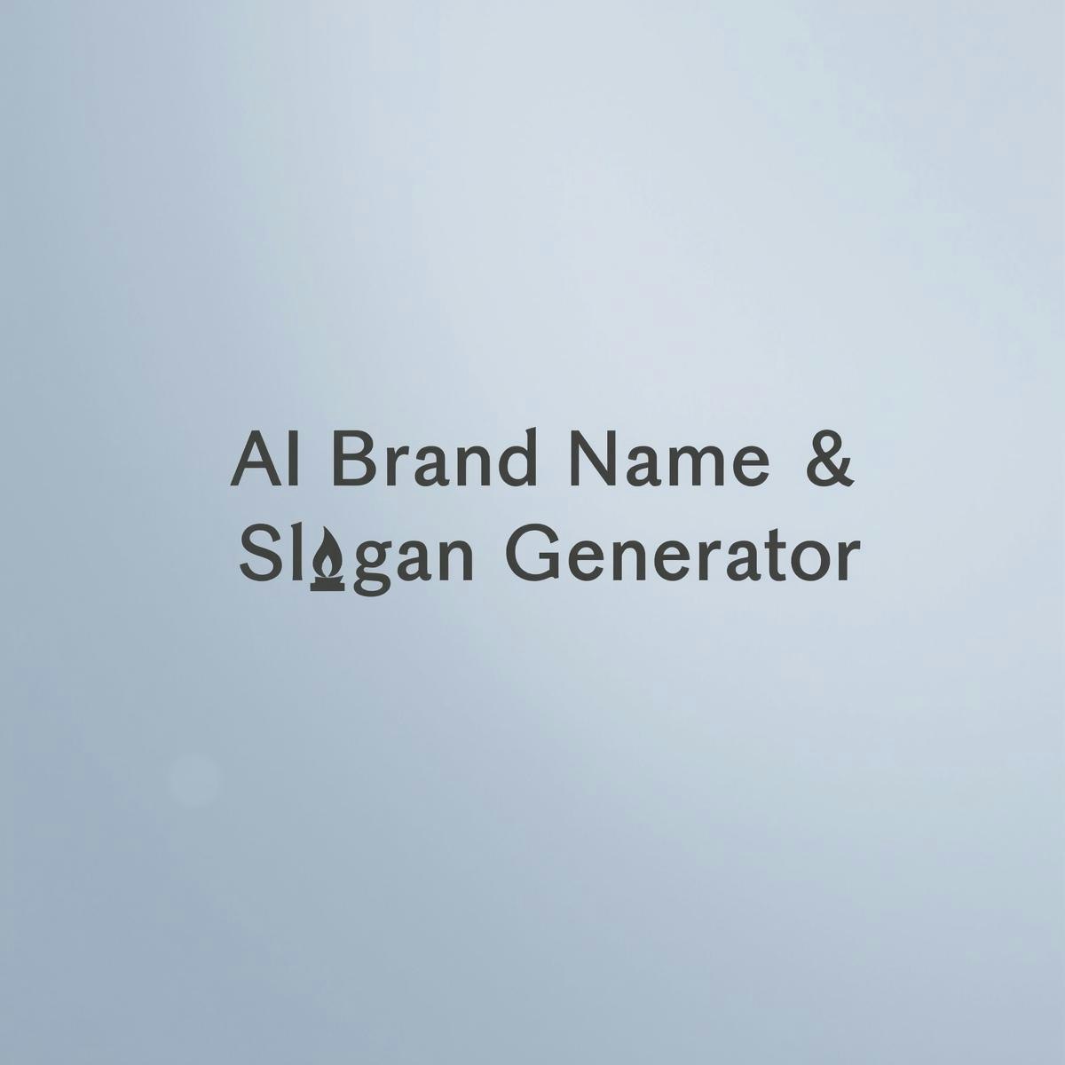 AI Brand Name Generator