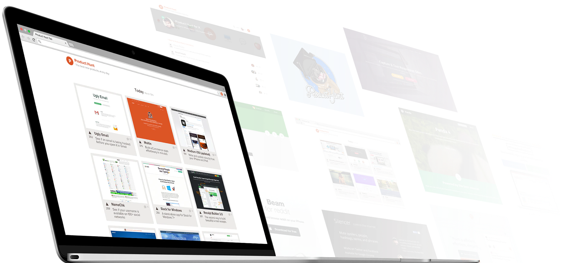 Product Hunt for Chrome