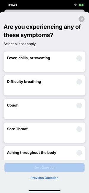 Apple COVID-19 Screening Tool gallery image