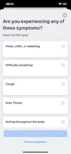 Apple COVID-19 Screening Tool gallery image