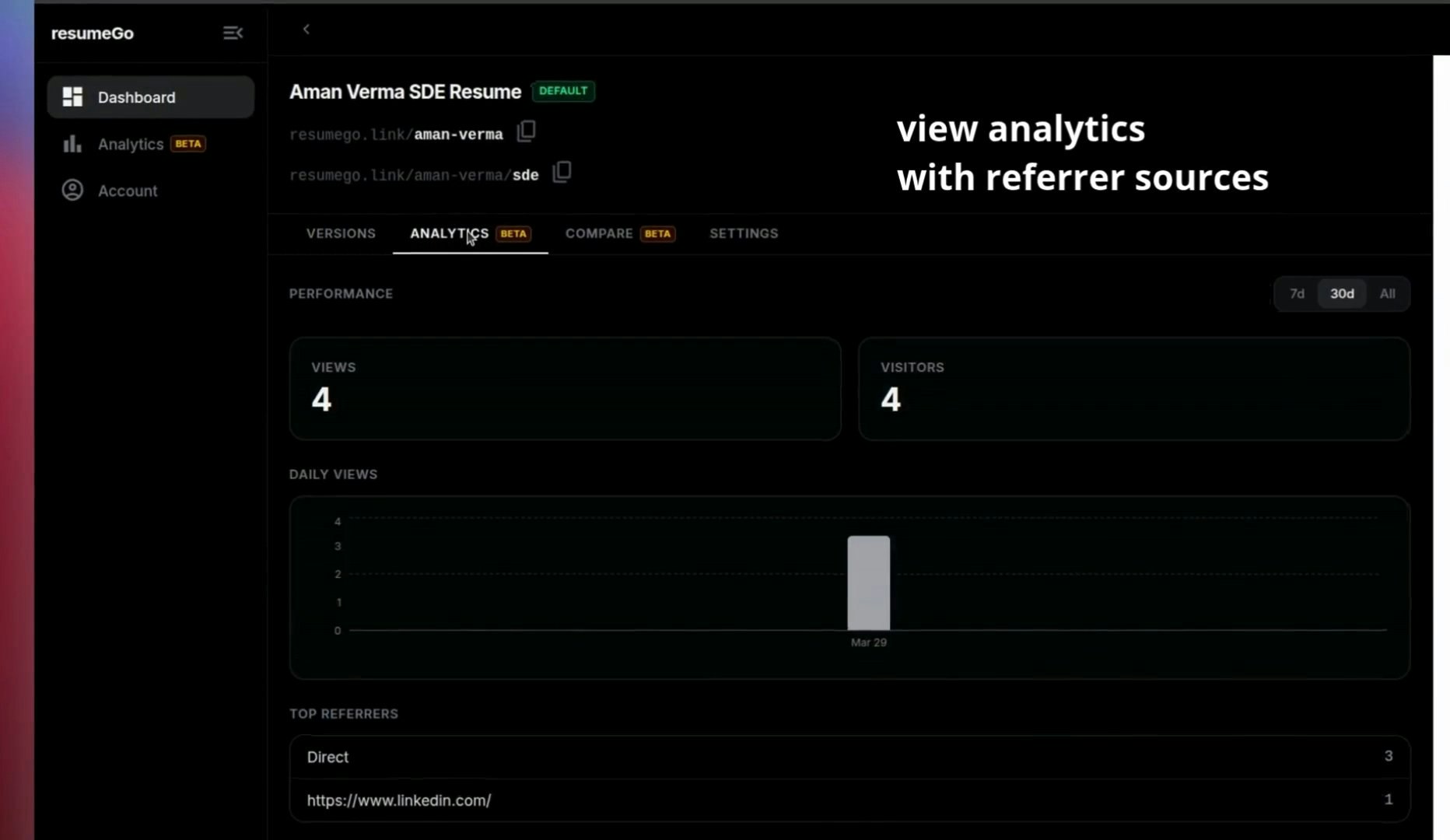 resumeGo gallery image