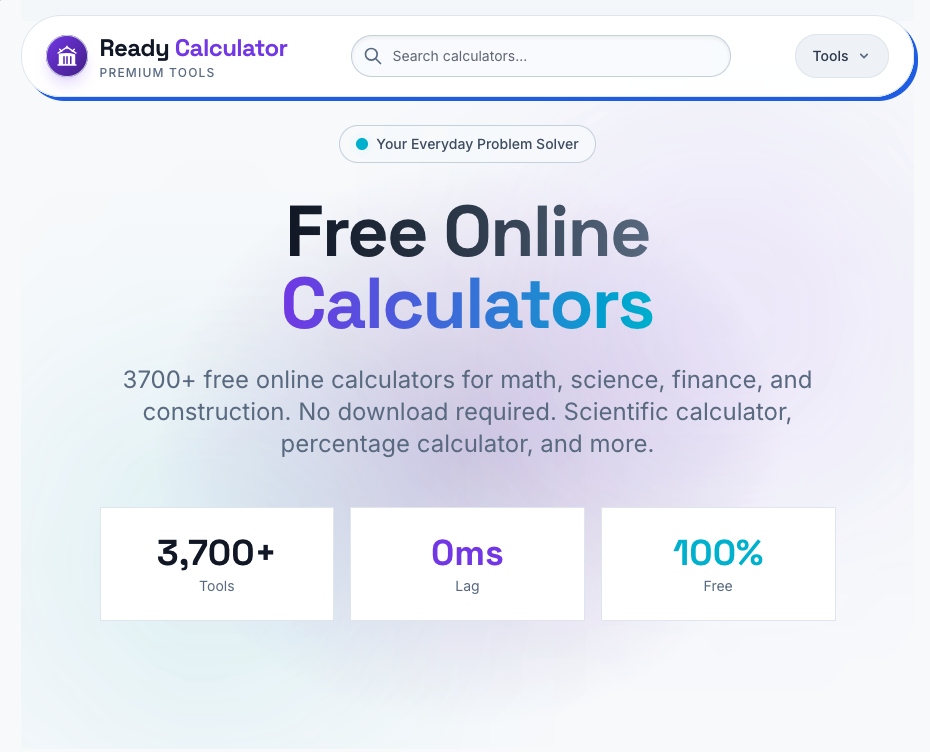 Ready Calculator gallery image