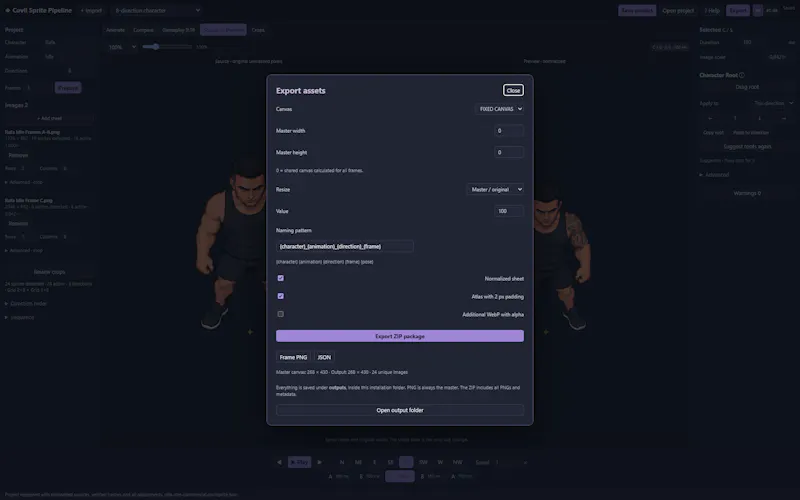 Covil Sprite Pipeline screenshot 4