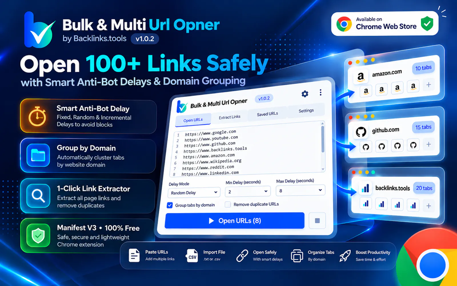Multi URL Opener screenshot 1