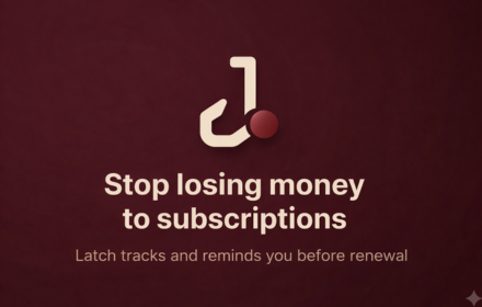 Latch – Subscription Tracker gallery image