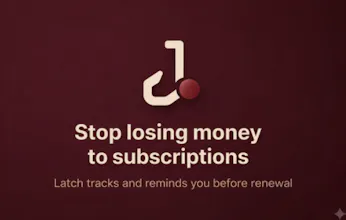 Latch ā Subscription Tracker gallery image