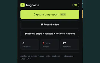 BugPaste gallery image