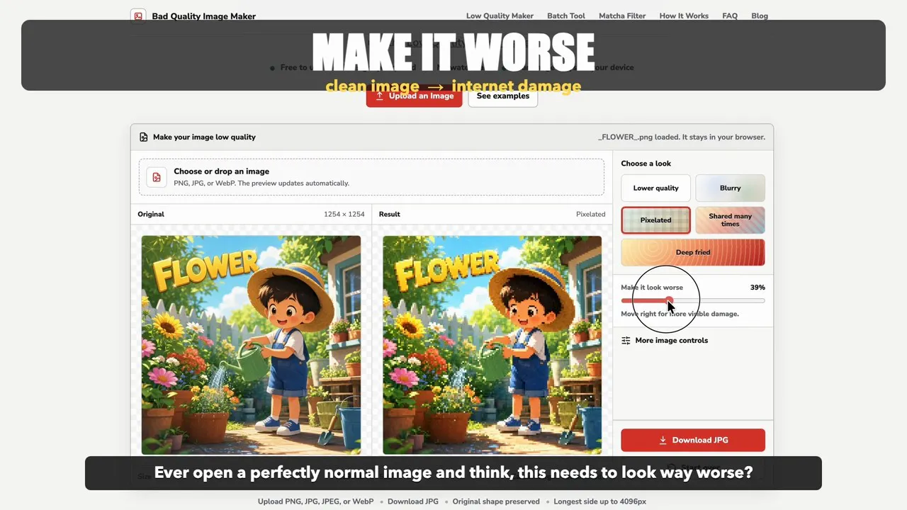 Bad Quality Image Maker gallery image